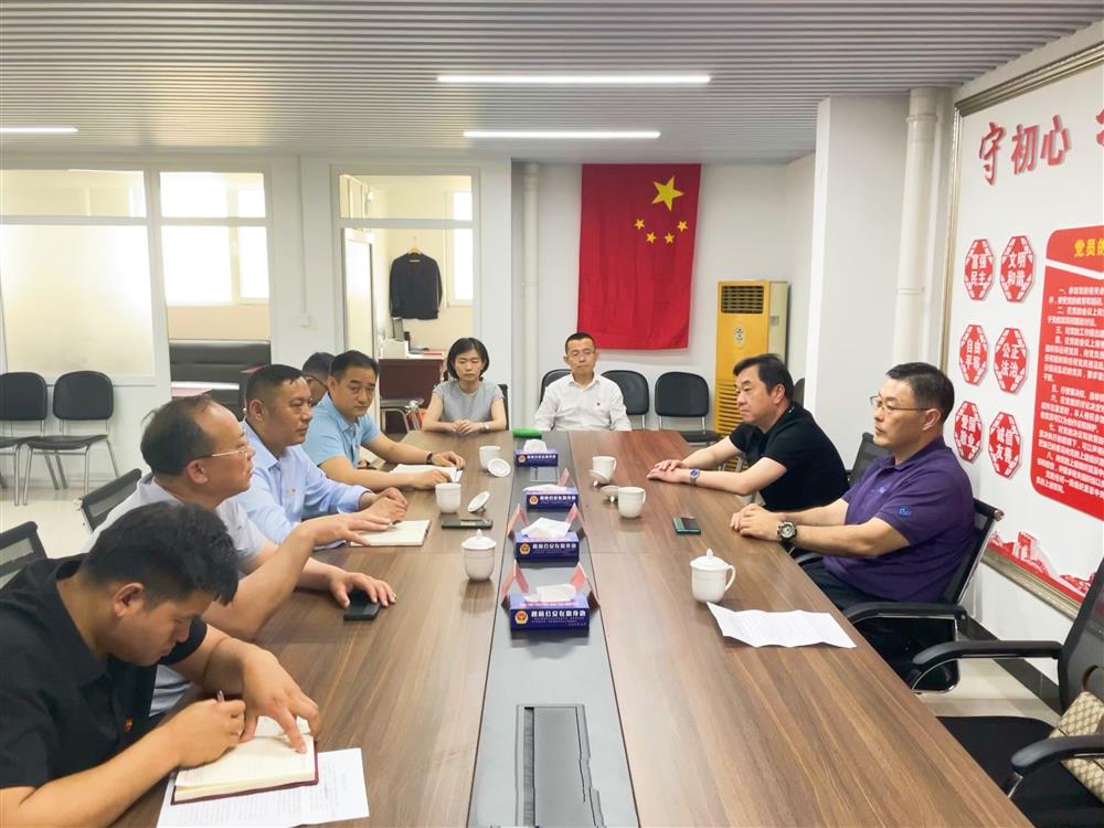 学党史，办实事 济南产发集团到楚庄村党支部走访调研